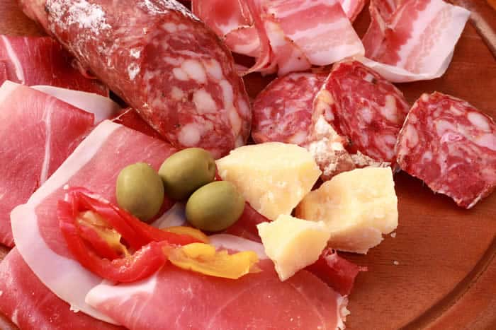 Eating food high in saturated fat, such as red meat and cheese, can lead to liver disease.